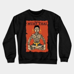 Muay Thai Sak Yant Muay Boran Crewneck Sweatshirt